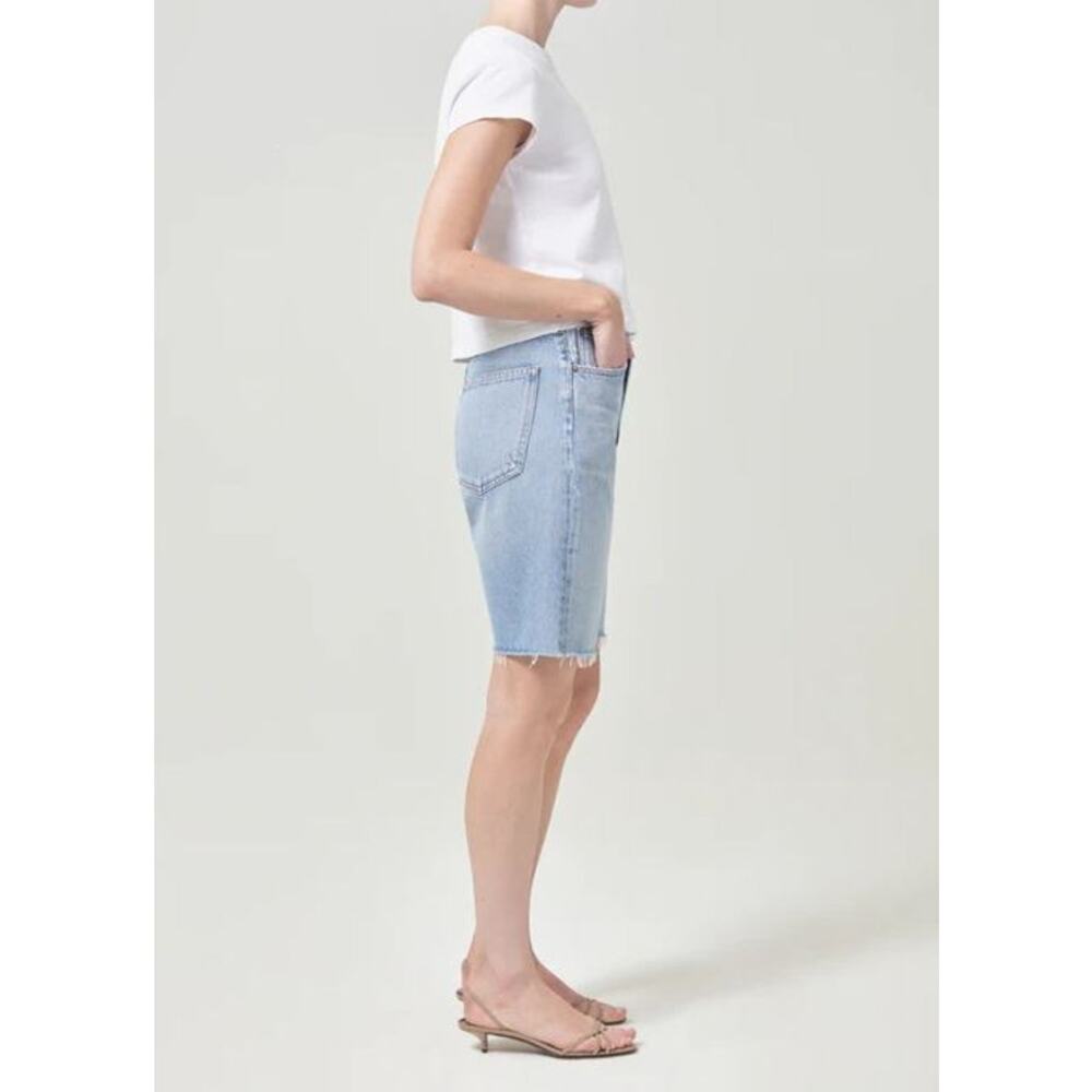 NWT! Agolde Women's 90's Mid Rise Loose Fit Shorts SIZE-32 - Picture 3 of 9